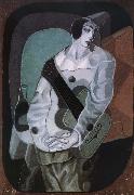 Juan Gris, The clown with Guitar